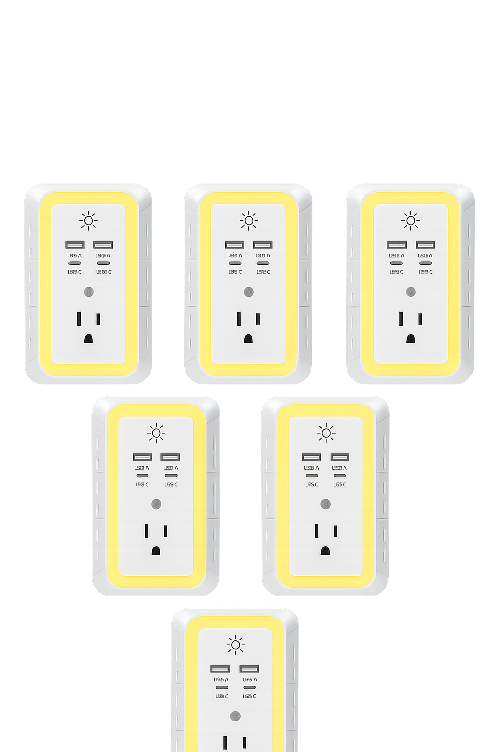 Powerlynk 3-Sided Wall Charger Mega Bundle