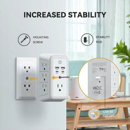 Powerlynk 3-Sided Wall Charger