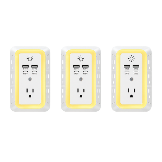 Powerlynk 3-Sided Wall Charger trio